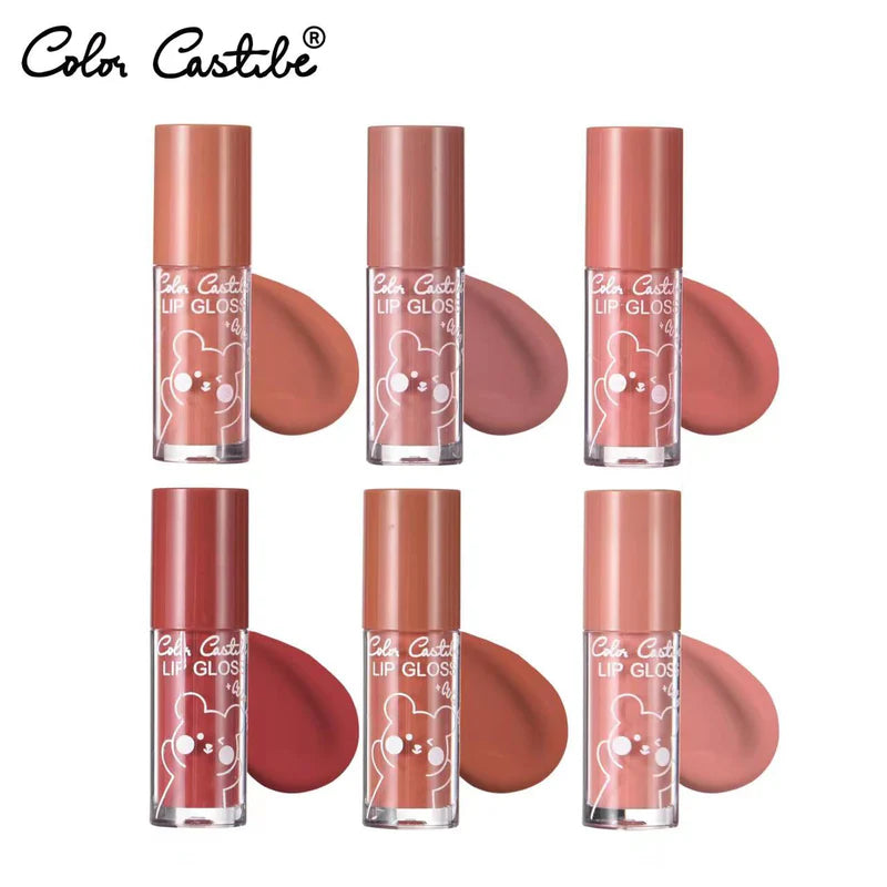 Nude Lip Gloss 6 in1 Pack