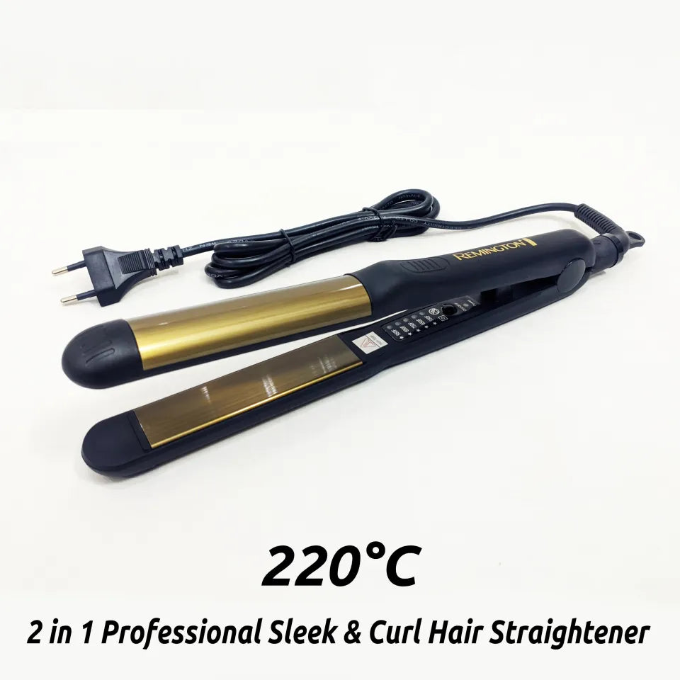 Remington 2in1 Hair Straightener Curler