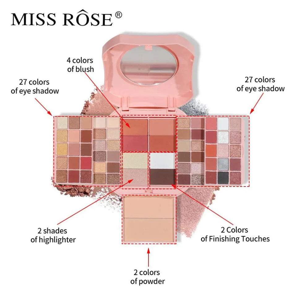 Miss Rose Portable Makeup Kit