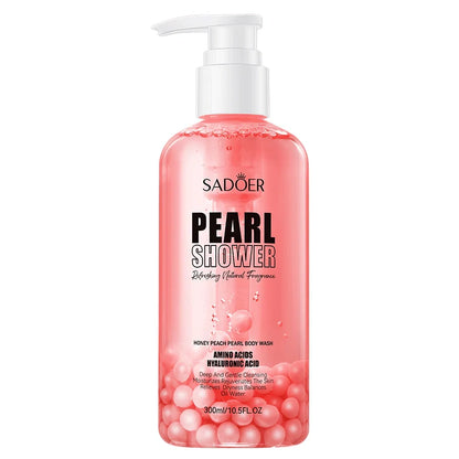 SADOER Peach Pearl Flower Shower Gel