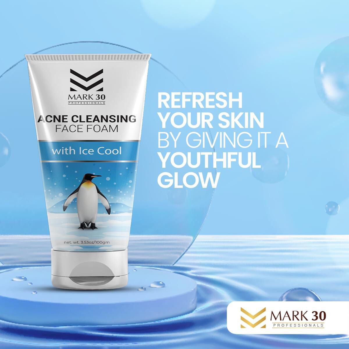 Mark 30 Acne Cleansing Face Foam