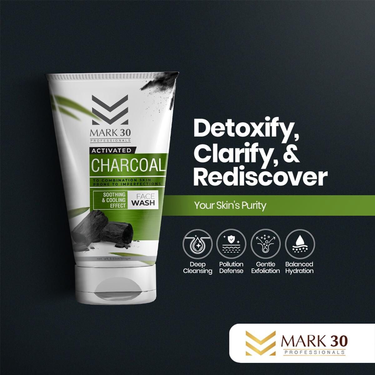 Mark 30 Charcoal Face Wash