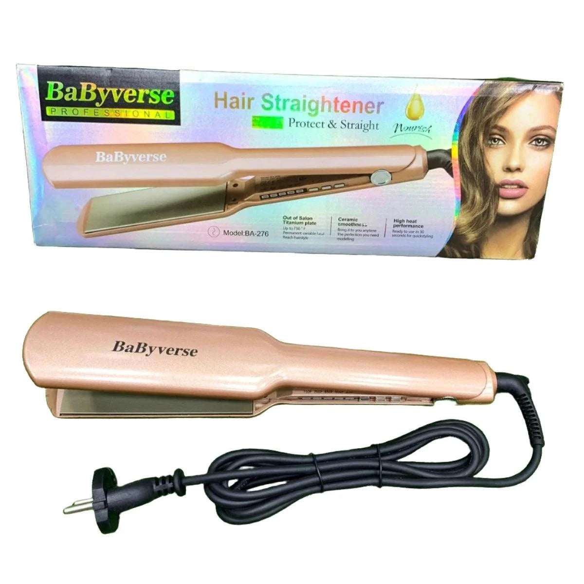 BABYVERSE PROFESSIONAL HAIR STRAIGHTENER