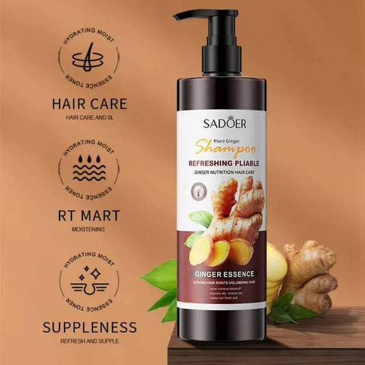 SADOER Pliable Ginger Essence Shampoo- 500 ml